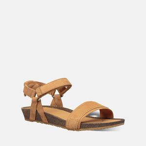 Teva Mahonia Stitch Sandalen Damen Braun Sale [FHLU23068]